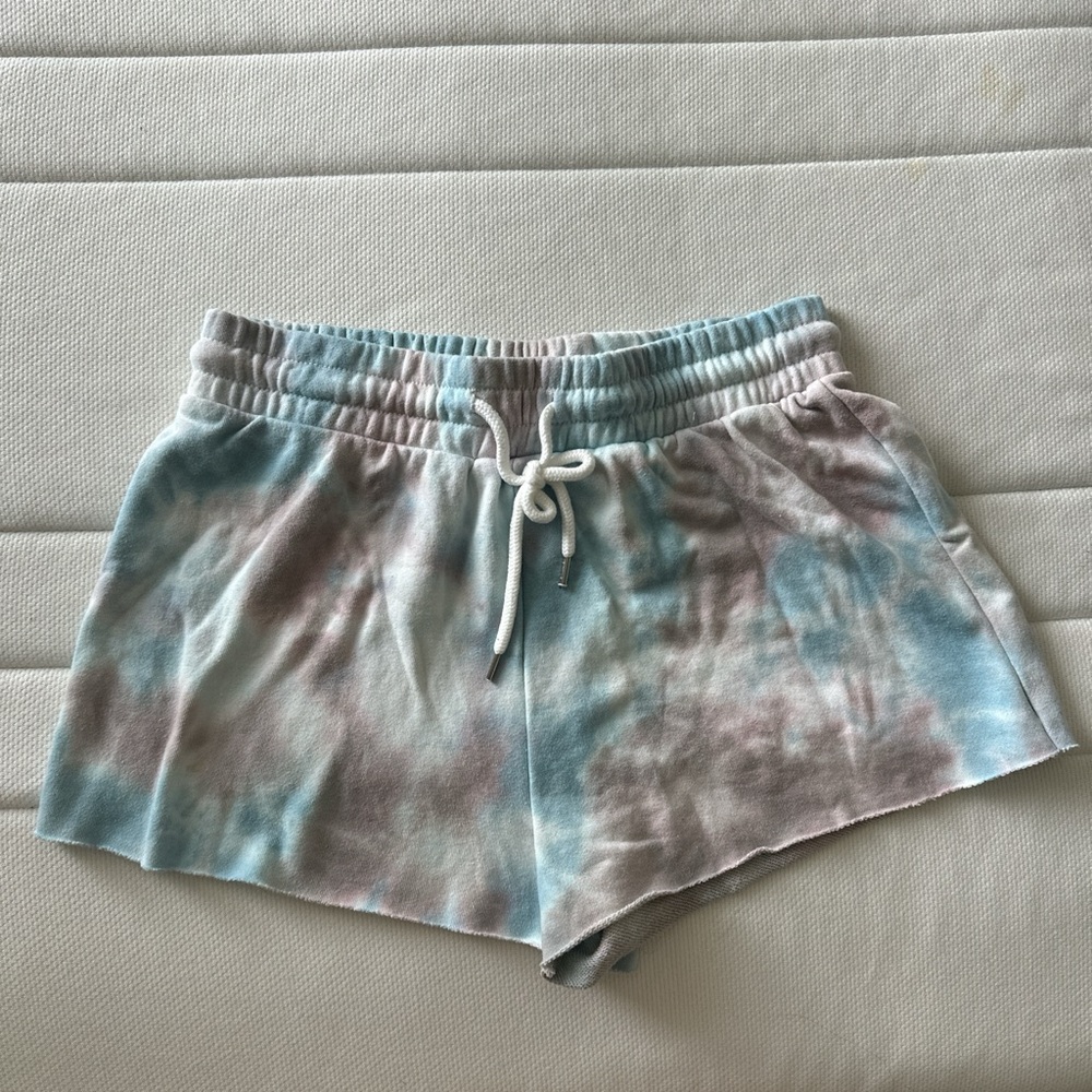 Tie dye shorts
